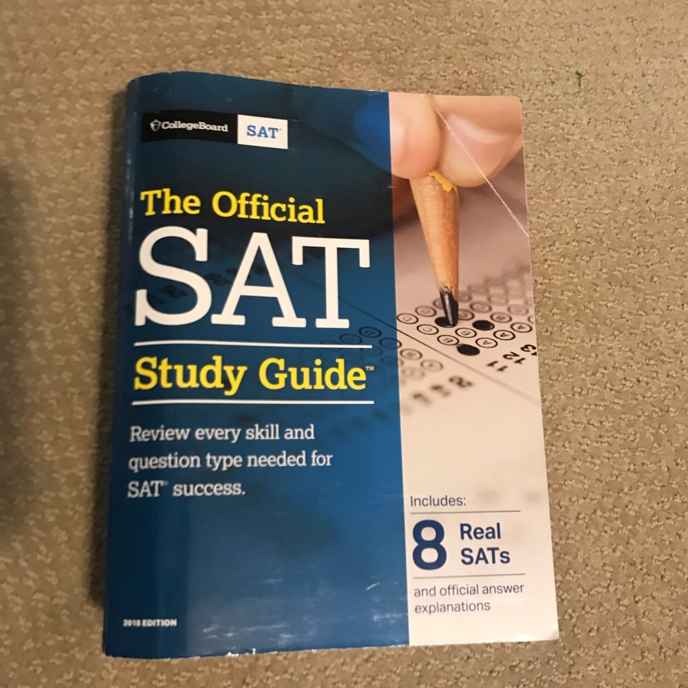 OFFICIAL SAT study guide book collegeboard